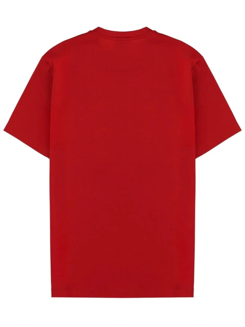 Giorgio Armani Red Short-Sleeve Crew Neck T-Shirt